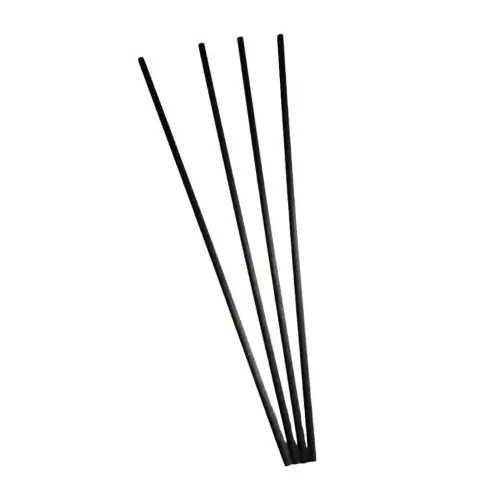 4 Varetas de fibra Para Aromatizador De Ambiente 25cm - Preta
