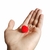 Pompom De Pelúcia Vermelho 20mm. - 25 Unidades - comprar online