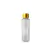 Frasco De Plástico 100ml. Com Tampa Para Aromatizador Cromada Dourada
