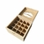Caixa De MDF Cru Porta Batom Com Espelho - 16 Lugares - 13x13x08cm. na internet