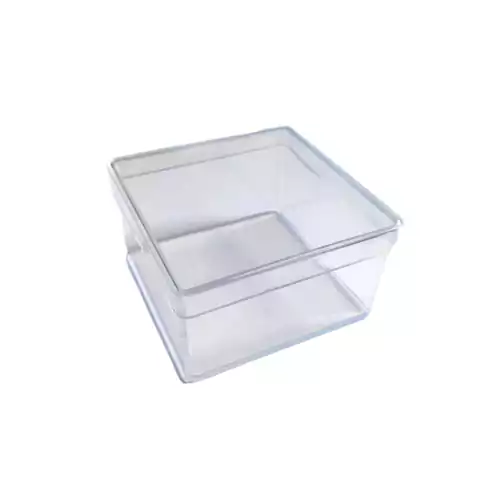 Caixa Acrílica 07x07x04 cm - 100 unidades