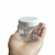 Pote Modelo Papinha Plástico Com Tampa Branca- 130 ml - 12 Unidades - comprar online