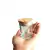 Pote De Vidro Para Vela Com Tampa De Madeira Com Lacre 60ml. - comprar online