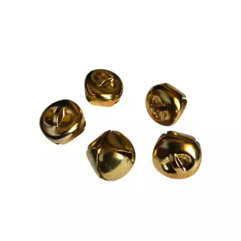 Guizo grande 18mm Dourado 10 unidades - Decorações e lembranças