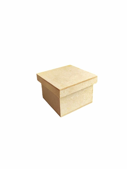 Caixa MDF 07 x 07 x 04 cm - 10 unidades