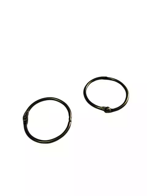 Par De Argolas Articuladas Para Bolsas 40mm - Prata