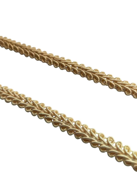 Passamanaria Trançada 1,3cm Bege - Para Carnaval, Customizações E Artesanatos