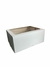 Caixa De Papel Kraft Branco Com Visor De Acetato - 24x19x10cm - Para Presentes E Lembranças