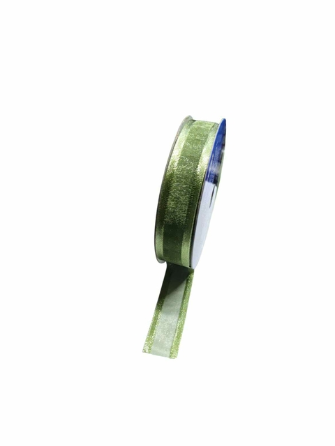 Fita De Organza Voal Com Borda 16mm Rolo 9,14 Metros - Para Artesanatos - comprar online