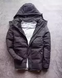 Campera e nylon importada (Gris) - comprar online