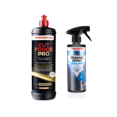 Menzerna Kit Cut Force Pro 1Lt + Ceramic Spray Sealant