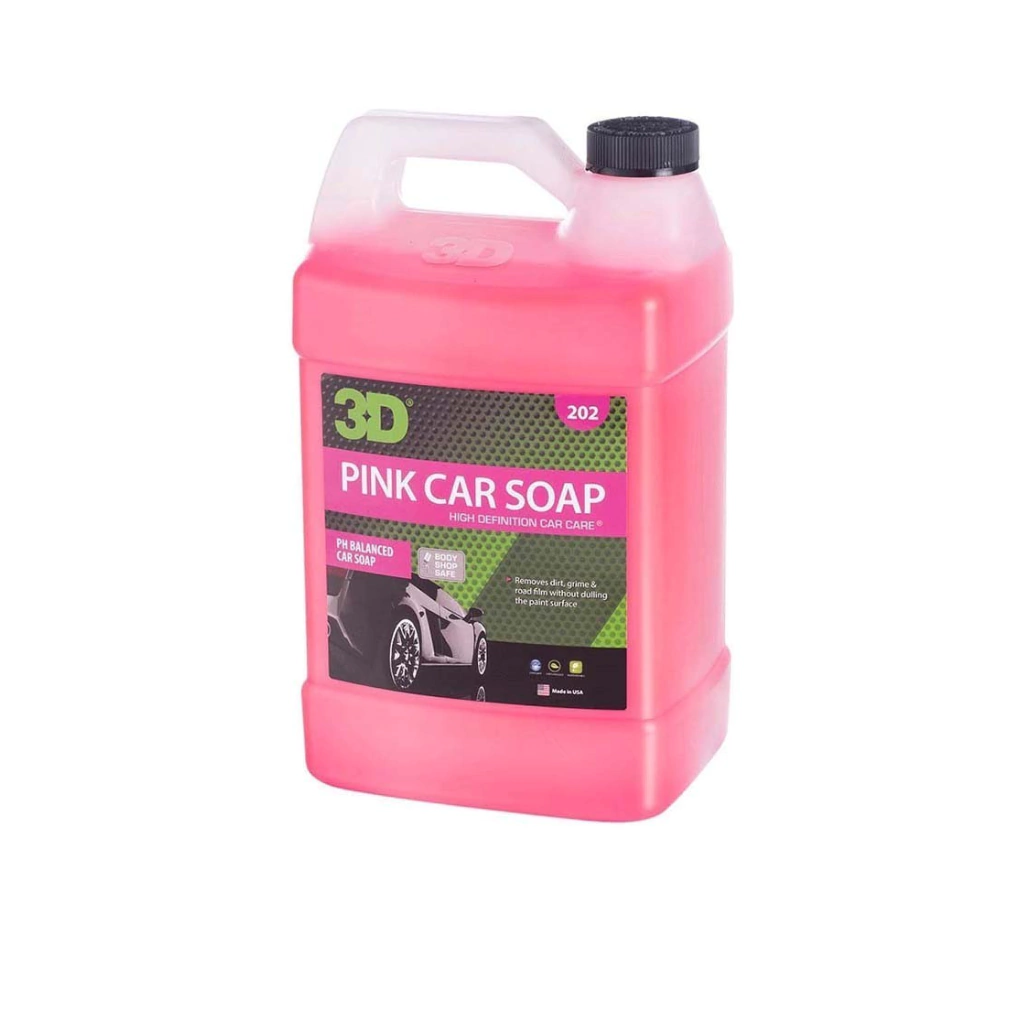 3d Pink Car Soap Shampoo Ph Neutro Concentrado Gal�n