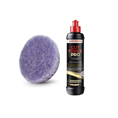Menzerna Cut Force Pro + Pad Cordero Lake Country Corte Alto