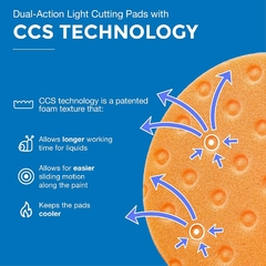 Lake Country Ccs 5 Pulgadas Amarillo Pad Pulido Corte Alto - comprar online