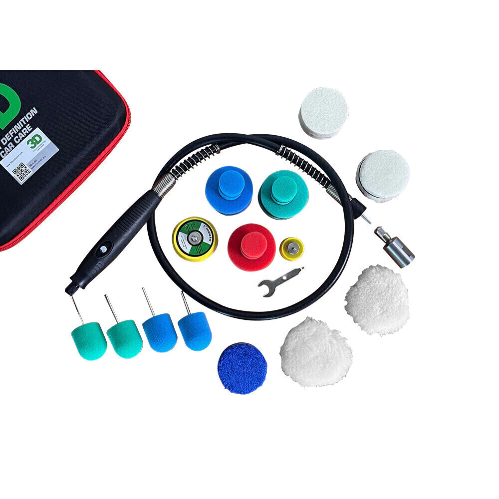3D Nano Polisher Kit 20 Pads Mini Pulidora Adaptable Rotativa