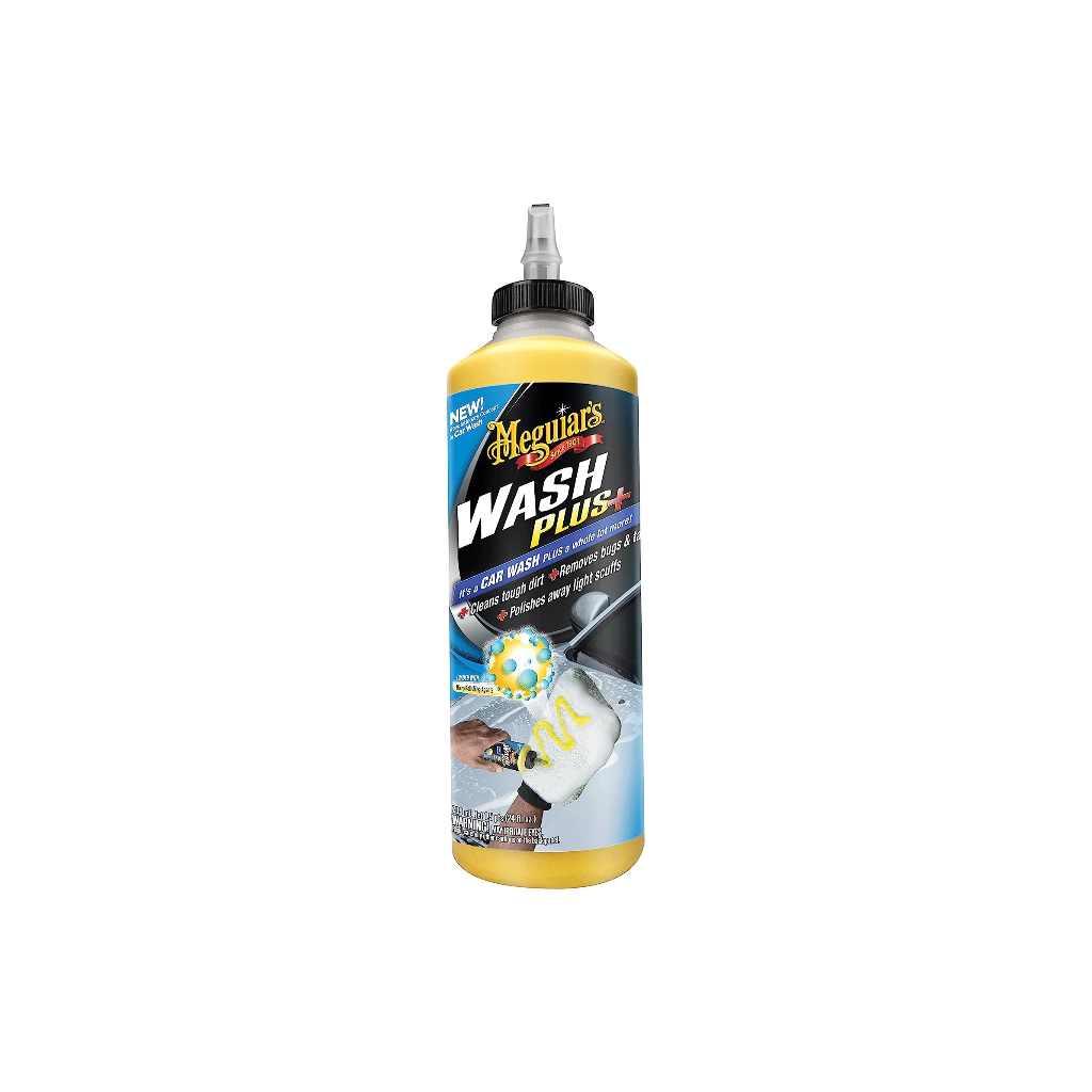 Meguiars Shampoo Pulidor Y Limpiador Profundo Sin Agua Wash+