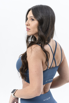 Top Seamless Vitality (azul petróleo) - Ayrun - Tienda oficial
