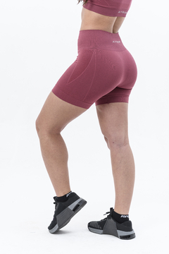 Calza Corta Seamless Vitality (bordó) - comprar online
