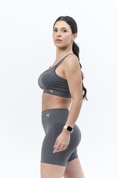 Top Seamless Vitality (Gris Acero) - tienda online