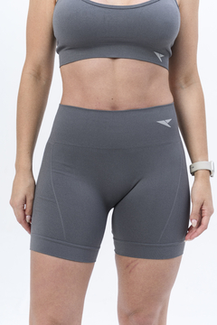 Calza Corta Seamless Vitality (Gris Acero) - Ayrun - Tienda oficial