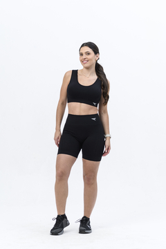 Top seamless BALANCE (negro) - tienda online