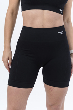 Calza corta seamless BALANCE (negro) - tienda online