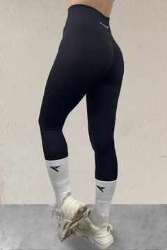 Calza larga seamless BALANCE EVOLUTION (negro) - comprar online