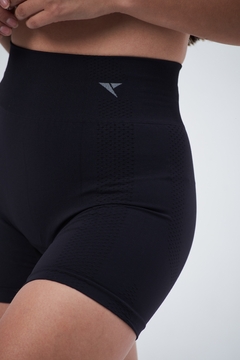 Calza Corta Seamless ELEVATE (Negro) - Ayrun - Tienda oficial
