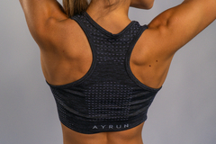 Top seamless Power (Gris oscuro) - tienda online