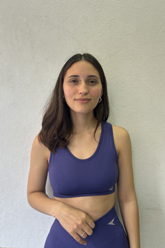 Top seamless BALANCE EVOLUTION (azul) - comprar online