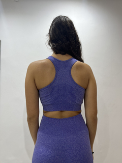Top seamless gymfit VIOLETA - tienda online