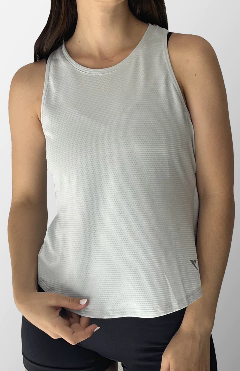 Musculosa Impulse (verde acero) - comprar online