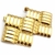 Aros Monic - Acero Dorado - comprar online