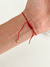 Pulsera Hilo Rojo con cristales y bolitas - tienda online
