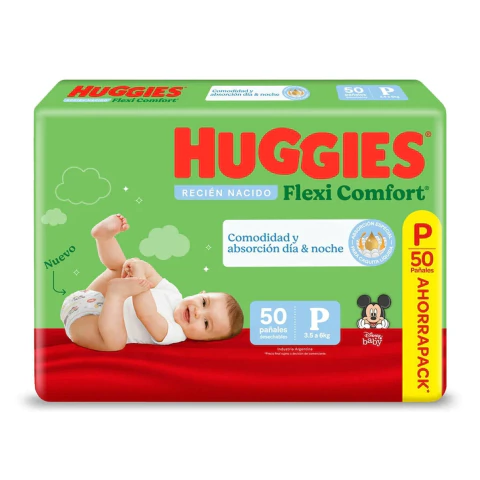 Huggies Flexi Comfort P x 50 Unidades - comprar online