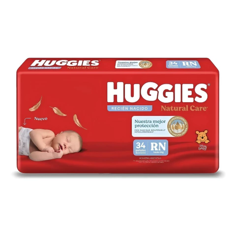Huggies Natural Care RN X 34 Unid. - comprar online