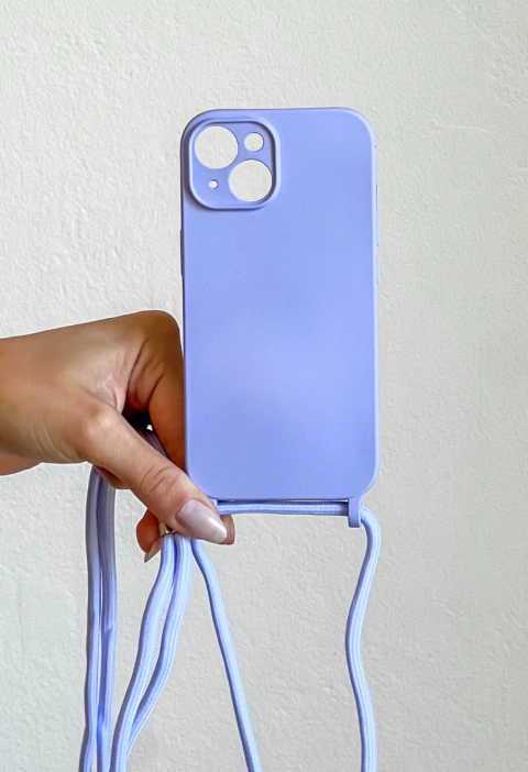 Capinha iPhone 13 de Cordão - Lilás STRAP CASE - comprar online