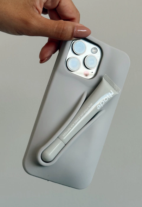 Capinha Lip Case Cinza para iPhone 16 Pro - HAILEY - comprar online