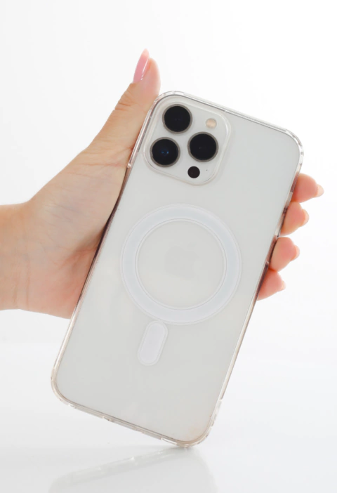 Capinha iPhone 15 Pro Max MagSafe Transparente