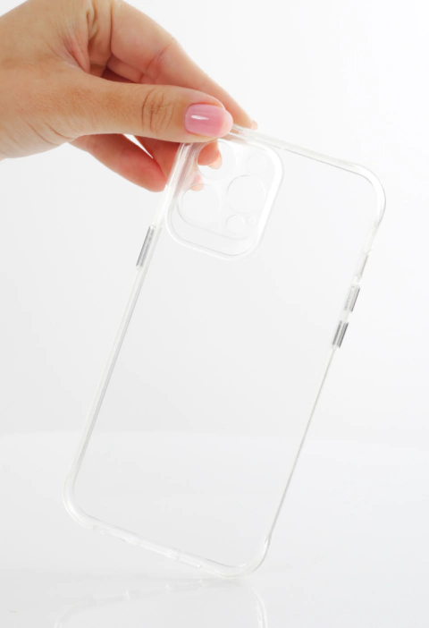 Capinha iPhone 12 Pro Max de Silicone Transparente