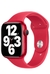 Pulseira Lisa Silicone para Apple Watch 42/44/45mm - Vermelha