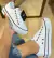ALL STAR BRANCO COURO PLATAFORMA - loja online