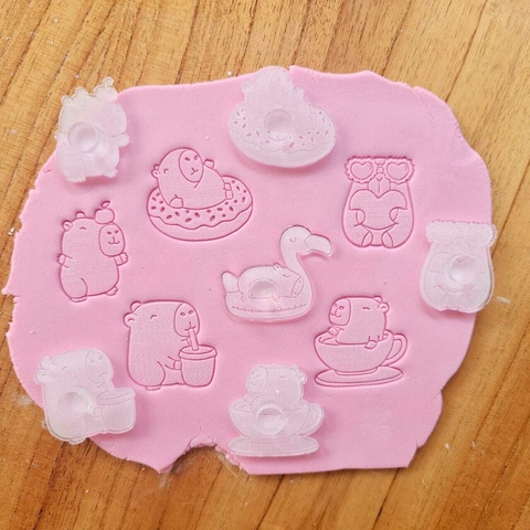 PINES TEMATICA CAPIBARAS 2 - comprar online