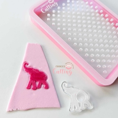 PIN ELEFANTE SILUETA
