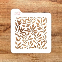 STENCIL HOJAS LARGAS