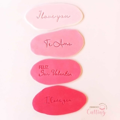 MINI FRASE I LOVE YOU 2 - comprar online