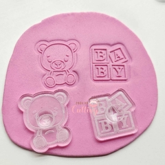 PINES SET SELLOS BABY BEAR