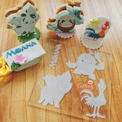 SET MAXIPLACA PERSONAJES MOANA