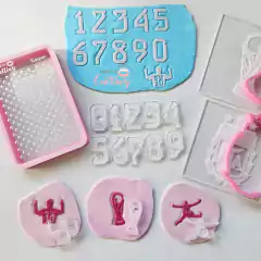 PINES SET NUMEROS TIPOGRAFIA ARGENTINA - comprar online