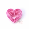 CORTANTES SET CORAZONES X 6